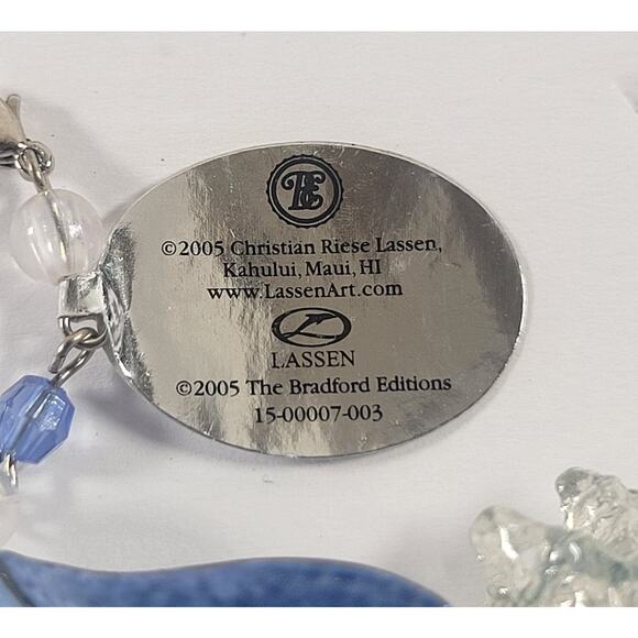 5 Christian Riese Lassen Jeweled Dolphin Ornaments Ocean Reflections 2 & 3 Issue - Picture 16 of 16